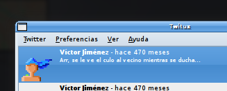 Twiteaba desde hace 40 años